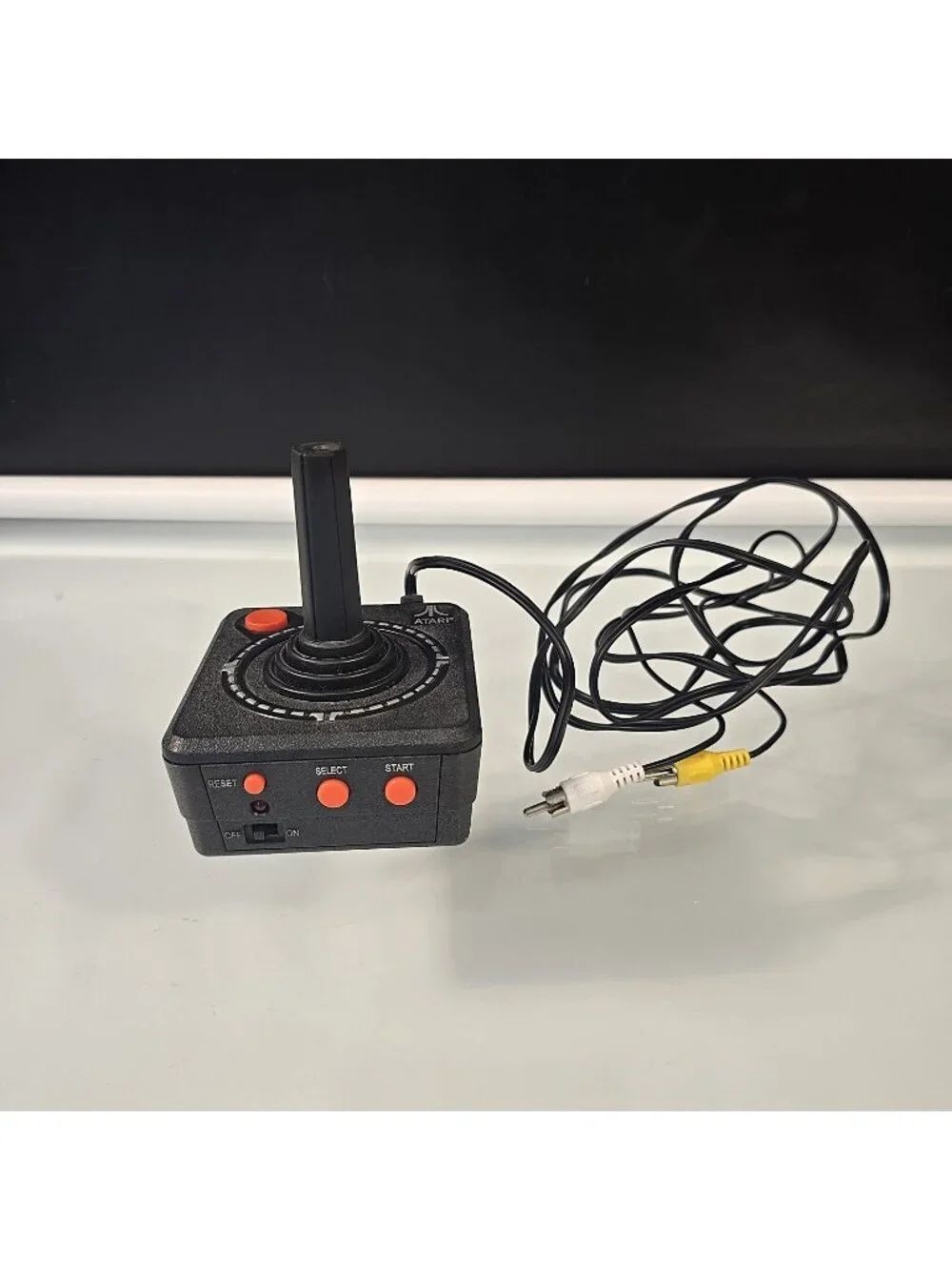 Vintage ATARI Joystick TV Games Plug & Play Jakks Pacific 2002 Untested As Is